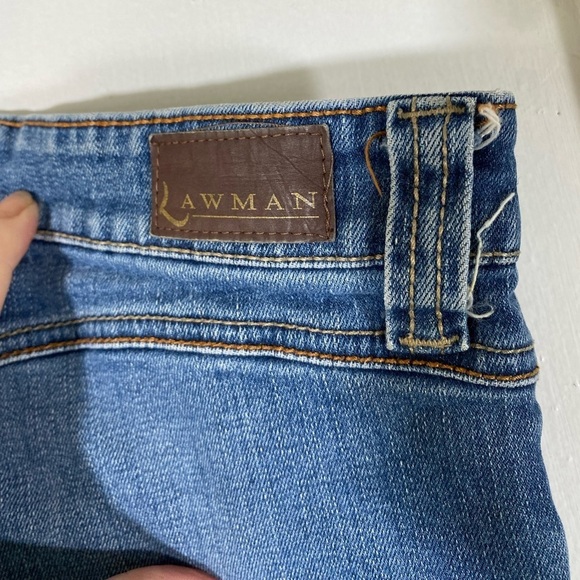 Vintage Lawman High Rise Bareback Bootcut Jeans Size 13/14 Stretch Western Mom. - Picture 12 of 14